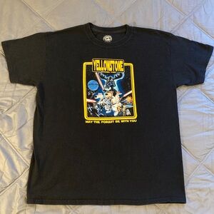 Yellowstone May the Forest Be With You tshirt